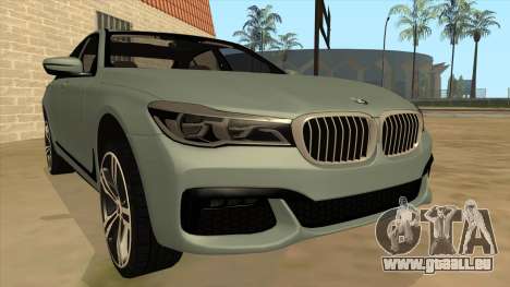 BMW 750d pour GTA San Andreas