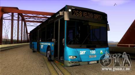 MAN Lions City ZET Croatian Bus für GTA San Andreas