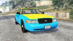 Ford Crown Victoria 2008 Taxi v1.2b [replace] pour GTA 5