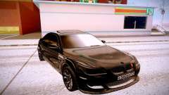 BMW M5 E60 black pour GTA San Andreas