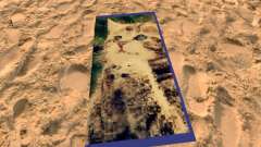 Tapis de plage avec des chatons pour GTA San Andreas