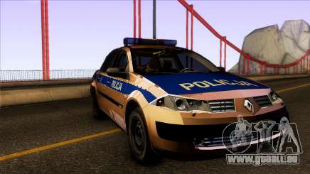 Renault Polskiej Policji für GTA San Andreas