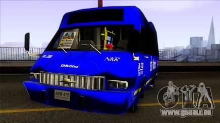 Microbus Chevrolet (SITP De Bogota) für GTA San Andreas