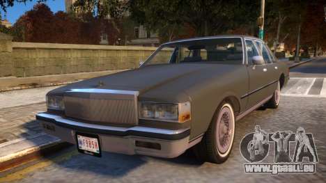 1985 Chevrolet Caprice Classic pour GTA 4