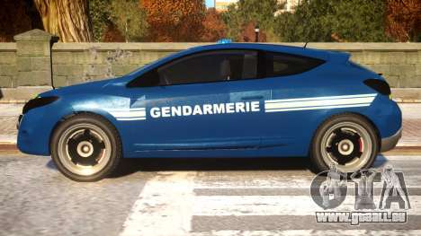 Renault Megane Gendarmerie pour GTA 4