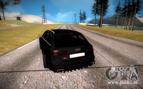 Audi RS6 Avant pour GTA San Andreas