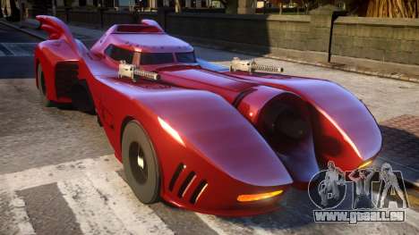 1992 Batmobile Movie Car Mod pour GTA 4