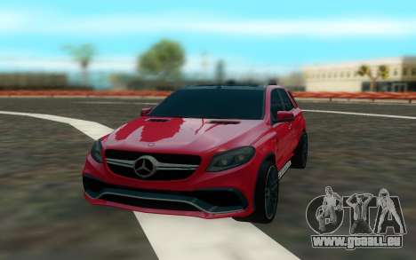 Mercedes Benz GLE 63 für GTA San Andreas