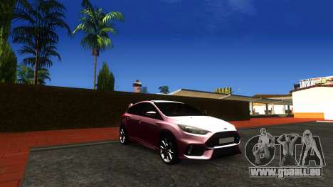 Ford Focus RS 2018 pour GTA San Andreas