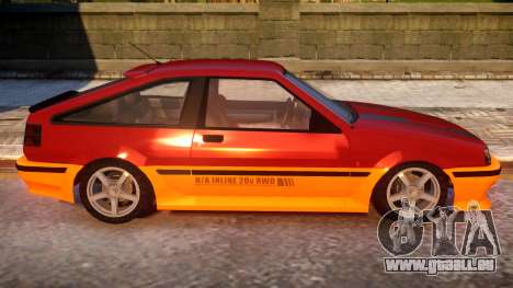 Futo Hatchback V1 pour GTA 4