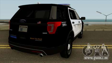 Ford Police Interceptor Utility LSPD 2016 pour GTA San Andreas