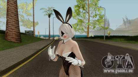 Dead Or Alive 5 LR YoRha 2B Bunny für GTA San Andreas