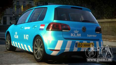 Volkswagen Golf Supervisor KLM pour GTA 4