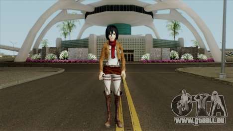 Mikasa Ackerman (Shingeki No Kyojin) pour GTA San Andreas