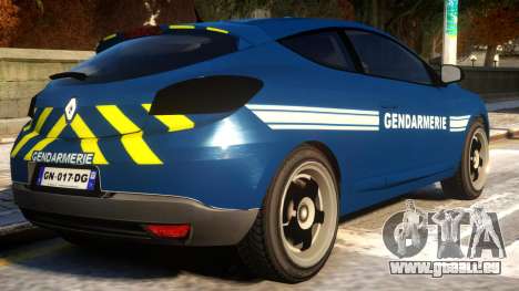 Renault Megane Gendarmerie pour GTA 4
