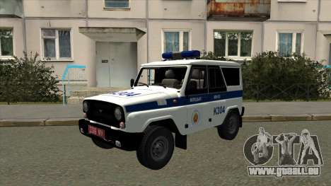 UAZ Polizei Minsk für GTA San Andreas