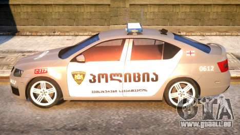 Skoda Octavia RS GEO POLICE pour GTA 4