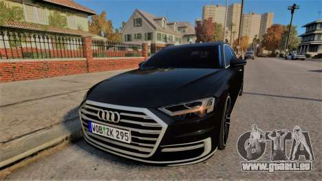 Audi A8 2017 D5 pour GTA 4