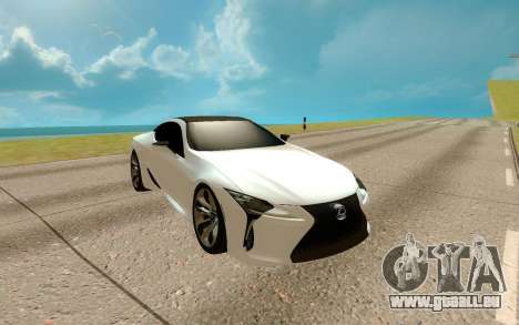 Lexus LC 500 für GTA San Andreas