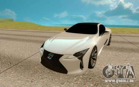 Lexus LC 500 pour GTA San Andreas