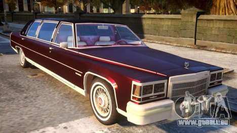 Cadillac Fleetwood Limousine 1985 pour GTA 4