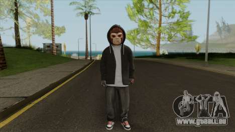Space Monkey Street Artist From GTA V für GTA San Andreas