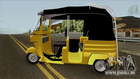 Sri Lankan Three Wheeler Taxi pour GTA San Andreas