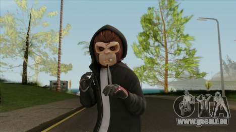Space Monkey Street Artist From GTA V pour GTA San Andreas