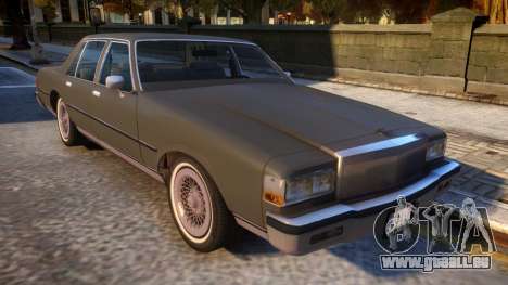 1985 Chevrolet Caprice Classic pour GTA 4