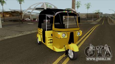 Sri Lankan Three Wheeler Taxi pour GTA San Andreas