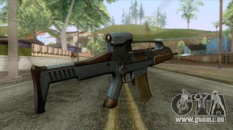 XM8 Compact Rifle Blue für GTA San Andreas