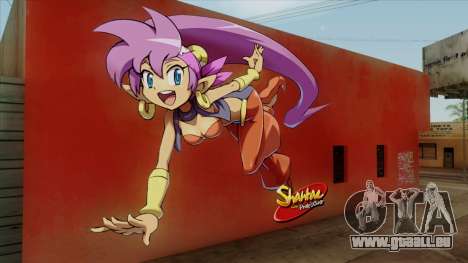 Shantae Pirate Wall für GTA San Andreas