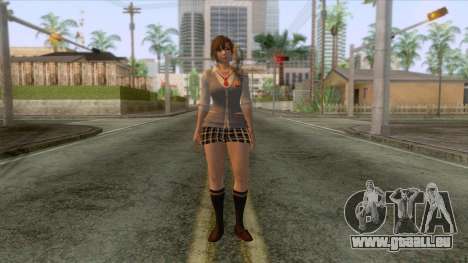 Dead Or Alive - Misaki School Outfit pour GTA San Andreas