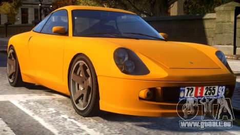 Porsche 911 (Comet) Supports RIV für GTA 4