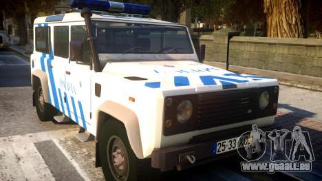 Land Rover Defender Police V2 für GTA 4