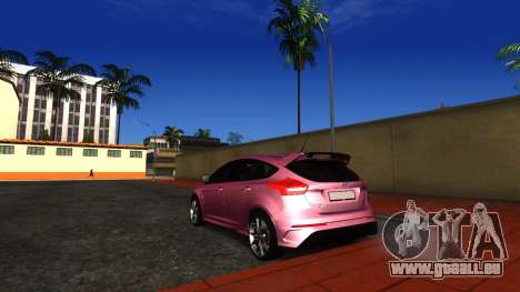 Ford Focus RS 2018 pour GTA San Andreas