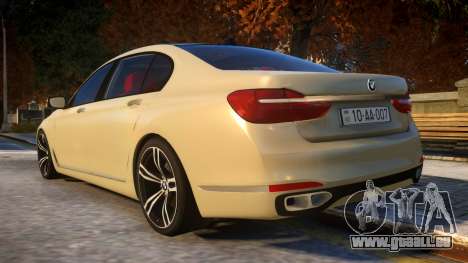 2016 BMW 7-series G12 Long für GTA 4