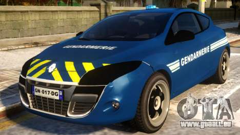 Renault Megane Gendarmerie pour GTA 4
