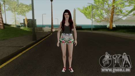 Samantha Casual v3 Sims 4 Custom pour GTA San Andreas