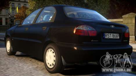 Daewoo Lanos Sedan SX PL 1997 pour GTA 4