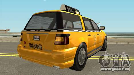 GTA V Vapid Taxi IVF pour GTA San Andreas