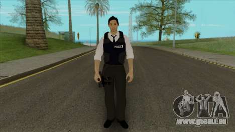 Detective Kurosawa from Binary Domain pour GTA San Andreas