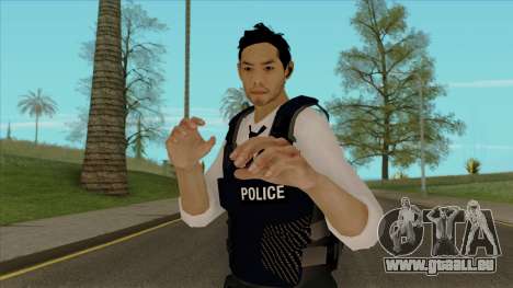 Detective Kurosawa from Binary Domain pour GTA San Andreas