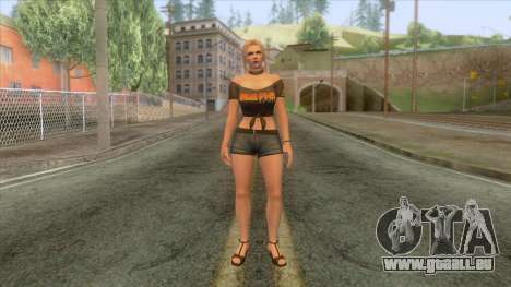 Dead Or Alive 5 - Rachel Skin pour GTA San Andreas