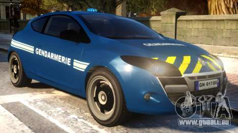 Renault Megane Gendarmerie pour GTA 4