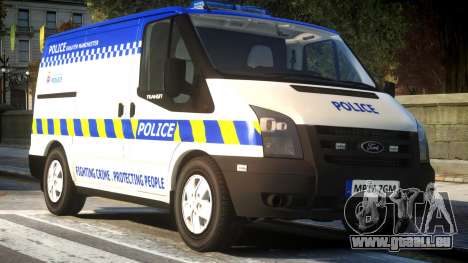 British Manchester Police Ford Transit für GTA 4