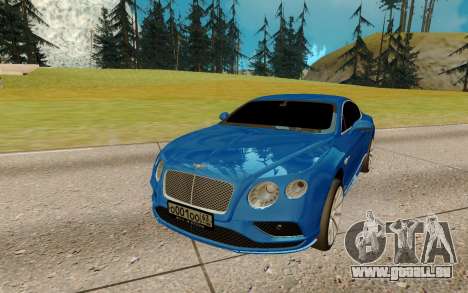 Bentley Continental G pour GTA San Andreas