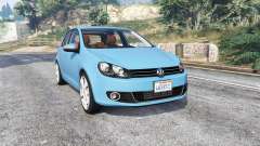 Volkswagen Golf (Typ 5K) v2.1 [replace] pour GTA 5