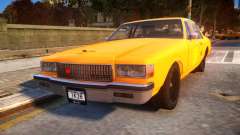 1985 Chevrolet Caprice NYC Taxi pour GTA 4