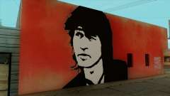Viktor Tsoi-Kunst-Wand für GTA San Andreas